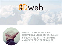 Tablet Screenshot of 8dweb.com